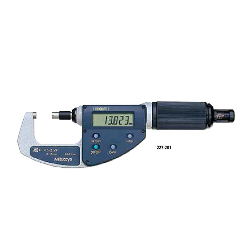 측정력 가변식 디지털 마이크로미터(0.5-2.5N(0-15mm))/227-201/Mitutoyo
